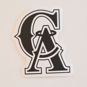 10/$10 LA Angels Vintage Logo Sticker